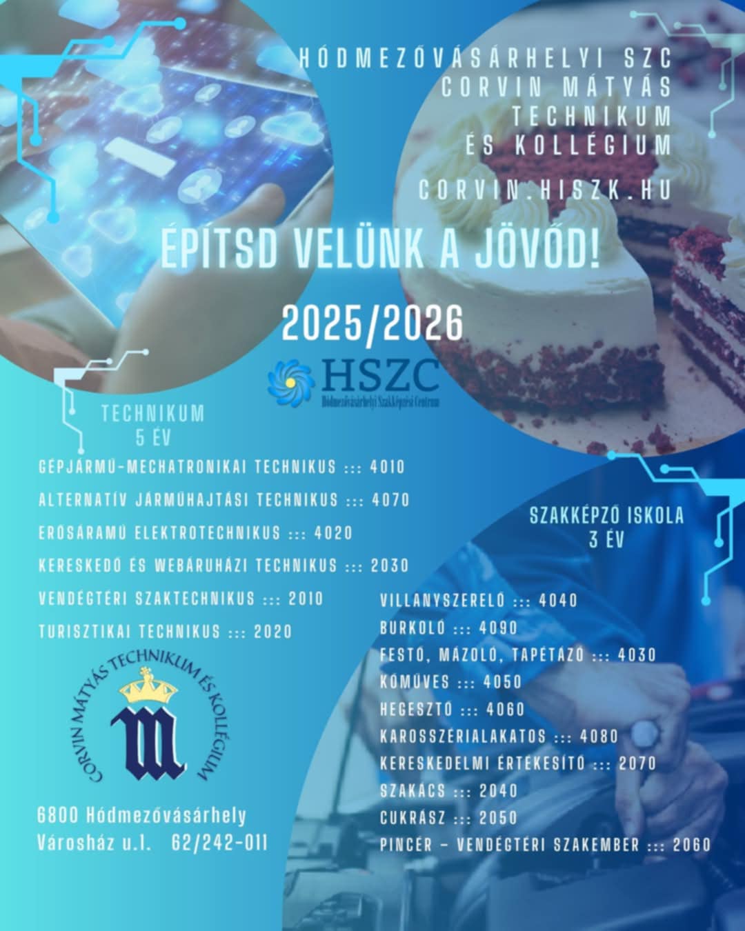 Építsd velünk a jövöd!