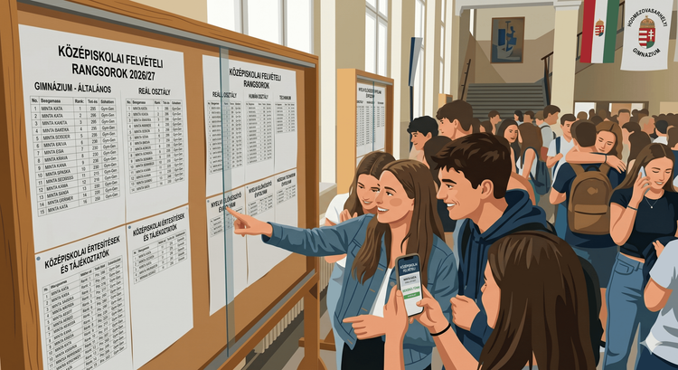 Végleges felvételi jegyzék 2026/27