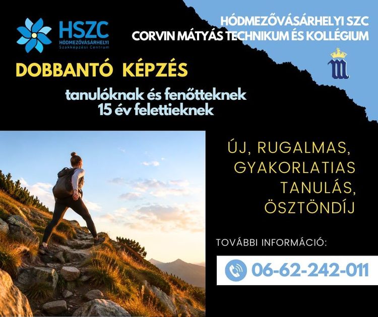 DOBBANTÓ KÉPZÉS