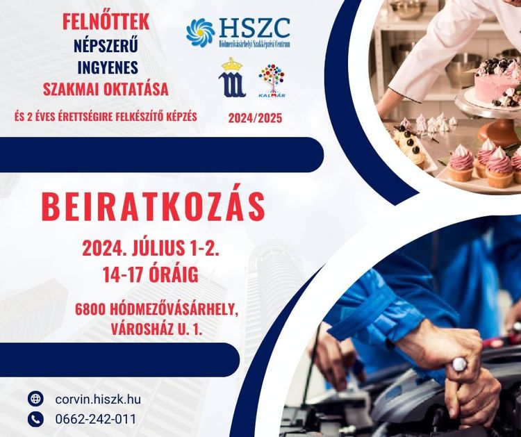 Felnőtt beiratkozás